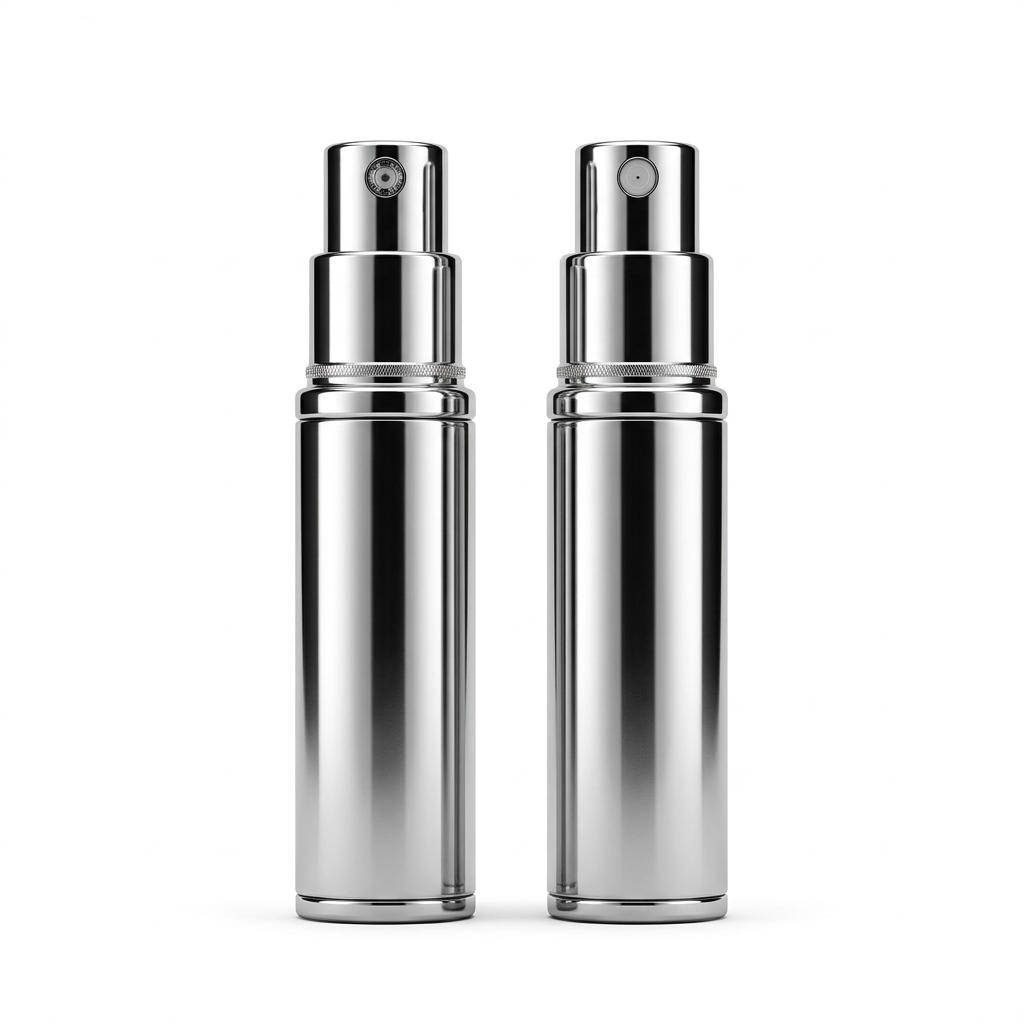 Kit 2 frascos porta perfume para viagem recarregável 12ml